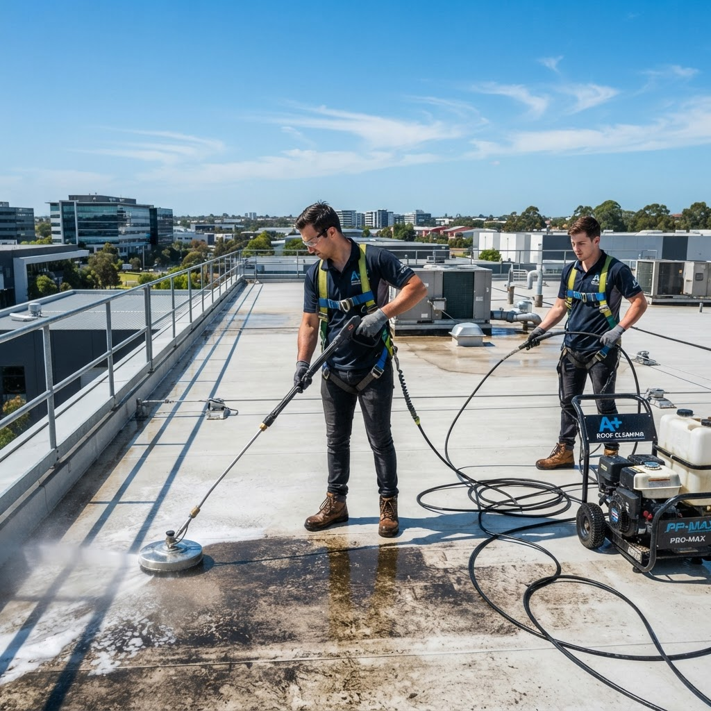 Hiring Roof Cleaners