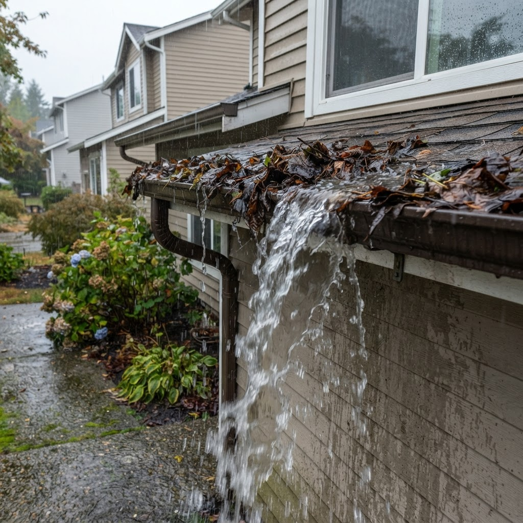 Clogged Gutters and Roof Leaks in Independence, OR: The Connection You Need to Know