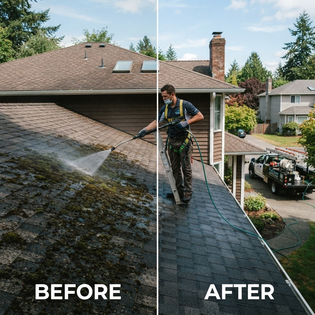 DIY Roof Cleaning vs Professional Services: Pros and Cons