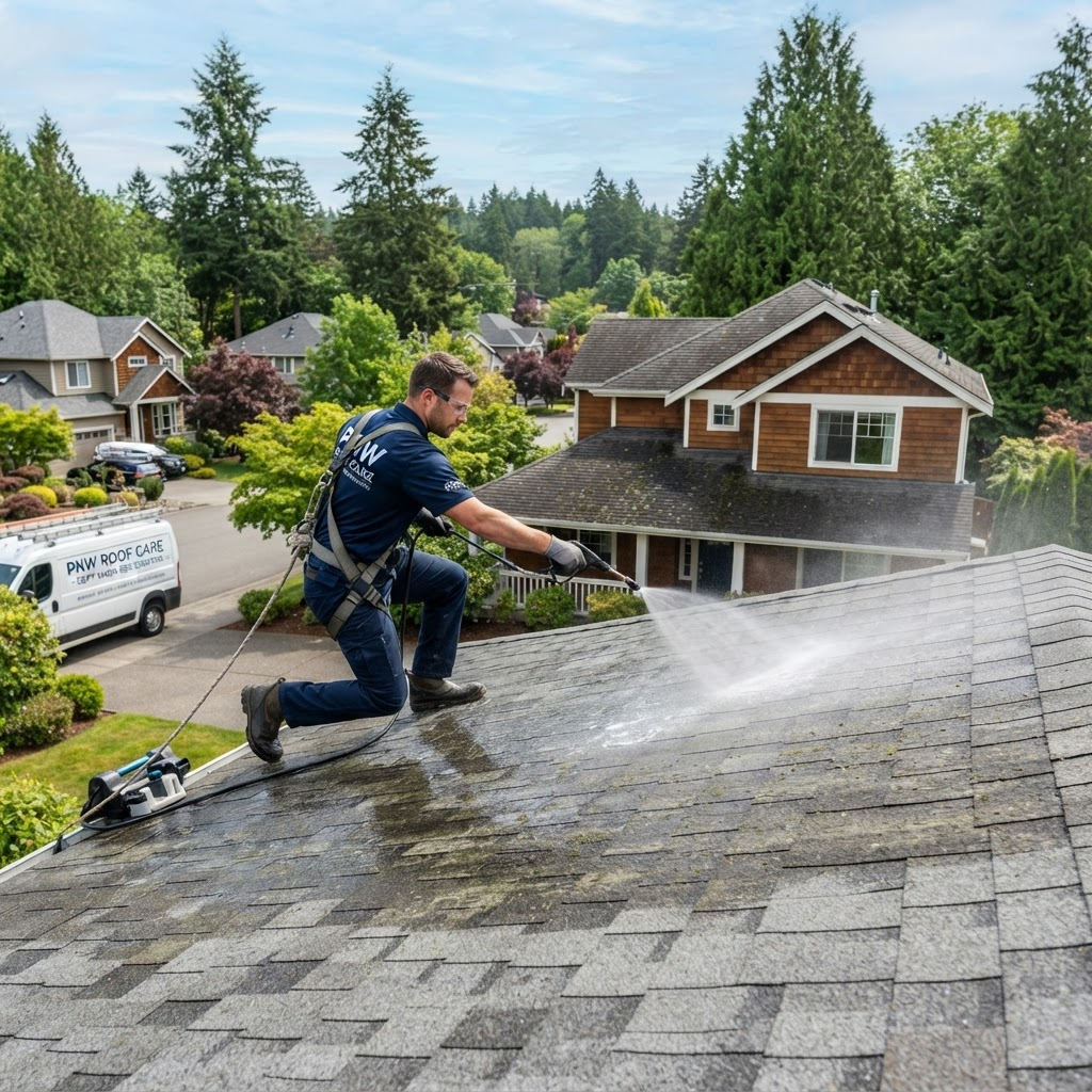 Roof restoration spray Albany OR